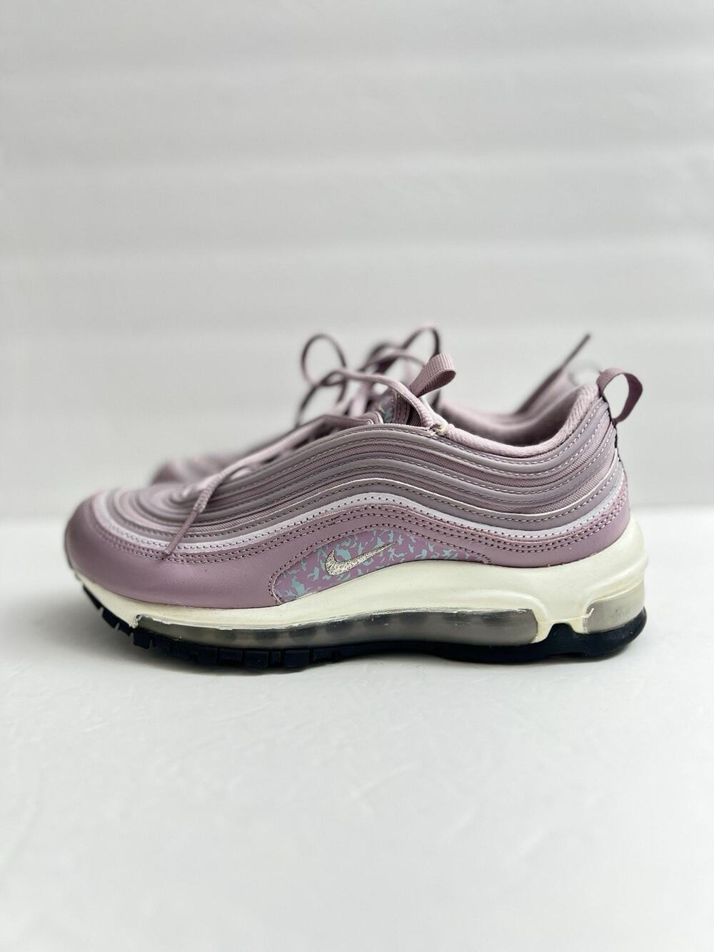 Nike Women's Pink Camo Mesh Air Max 97 DH0558 500 Shoes Size 6.5